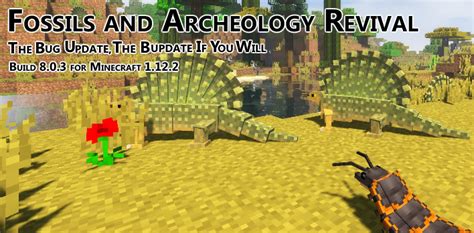 fossils and archeology mod update.